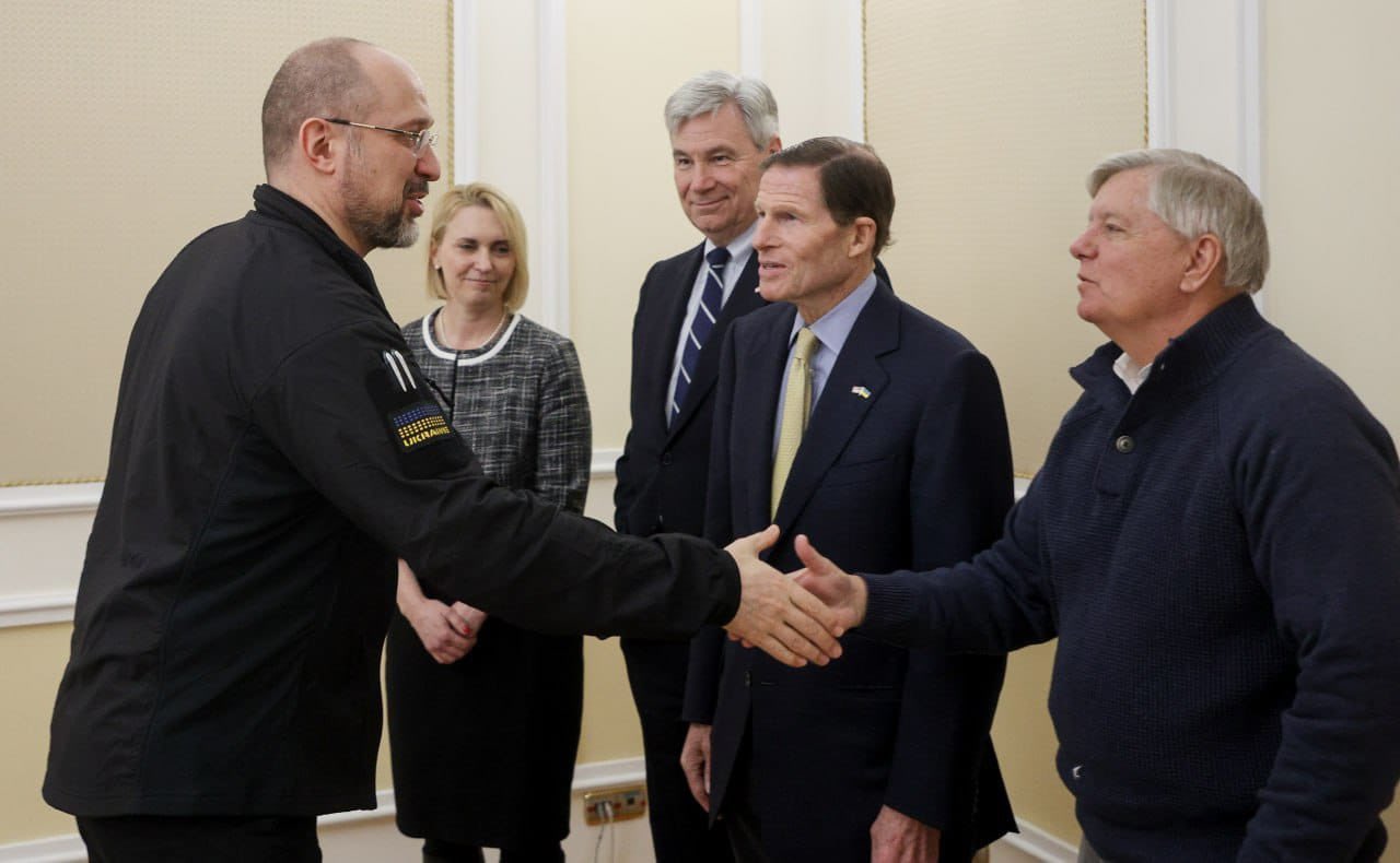 U.S. Senator Richard Blumenthal (D-CT) visited Ukraine with Senators Lindsey Graham (R-SC) and Sheldon Whitehouse (D-RI) to meet with President Volodymyr Zelenskyy and top Ukrainian military officials.
